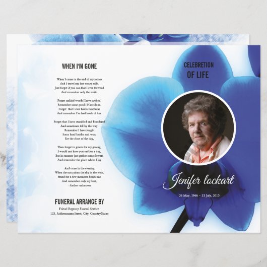 Modèle funéraire (Devant / Derrière)