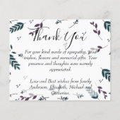 MODÈLE funéraire du Merci BUDGET (Devant)