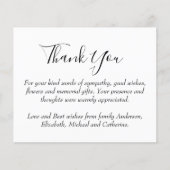 MODÈLE funéraire du Merci BUDGET (Devant)