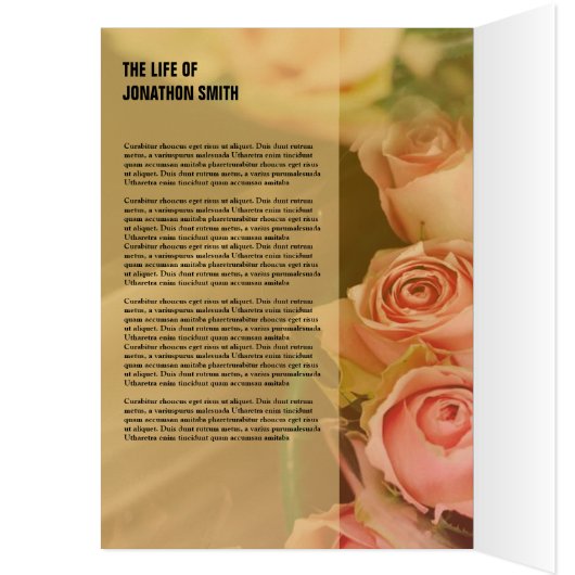 Modèle funéraire floral (Intérieur (Gauche))