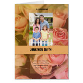 Modèle funéraire floral (Devant)