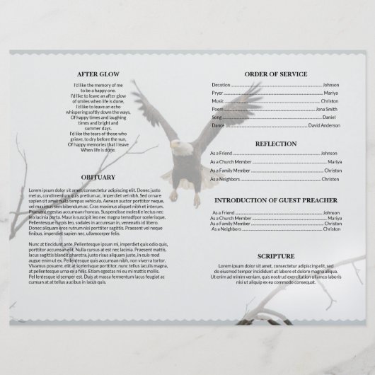 Modèle funéraire Sky (Dos)