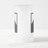 Modèle givré de tasse de bière (Centre)