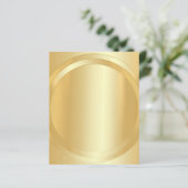 Modèle Glamour Gold Personnalisé Ajouter Votre Tex (Debout devant)