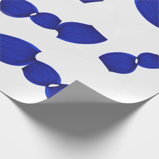 Modèle graphique papier cadeau bleu (Coin)