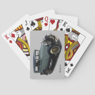 Modèle gris A cartes à jouer