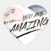 Modèle Happy fête des pères autocollants (Devant)