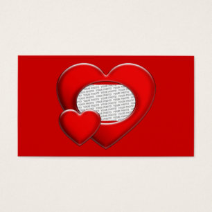 Modèle Heart ART + votre photo & texte