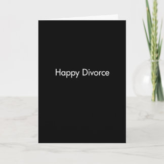 Modèle heureux de divorce