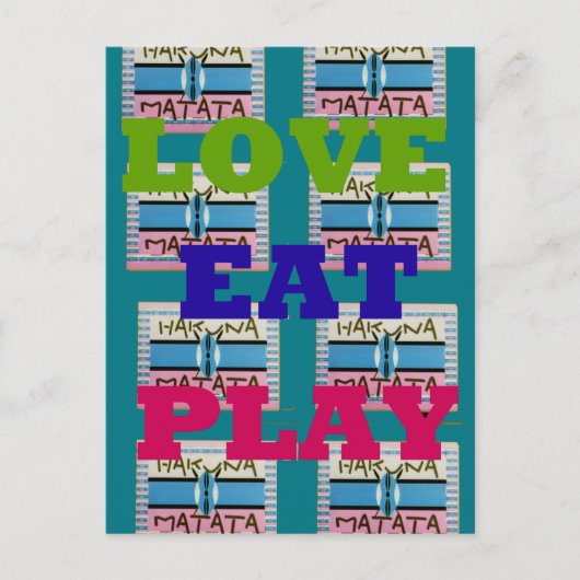 Modèle horizontal carte postale (Devant)