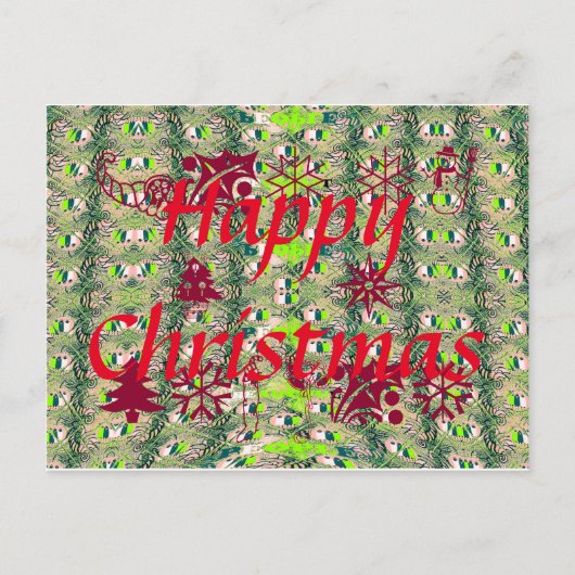 Modèle horizontal carte postale (Devant)