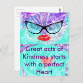 Modèle horizontal carte postale (Devant / Derrière)