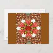 Modèle horizontal carte postale (Devant / Derrière)