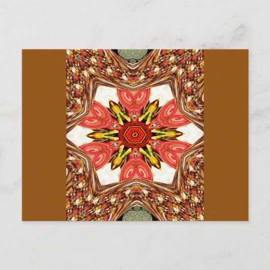 Modèle horizontal carte postale (Devant)