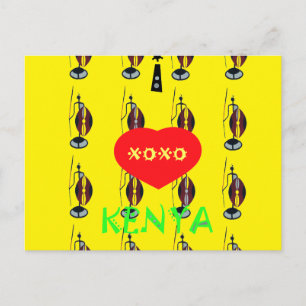 Modèle horizontal carte postale