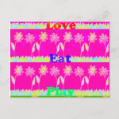 Modèle horizontal carte postale (Devant)