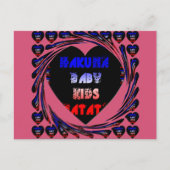 Modèle horizontal carte postale (Devant)