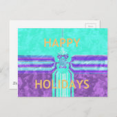 Modèle horizontal carte postale (Devant / Derrière)