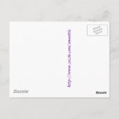 Modèle horizontal carte postale (Dos)