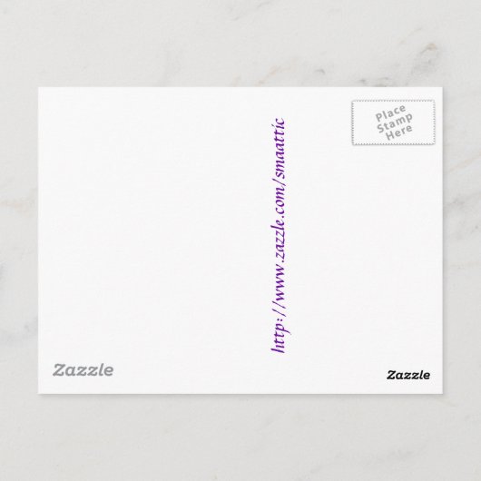 Modèle horizontal carte postale (Dos)