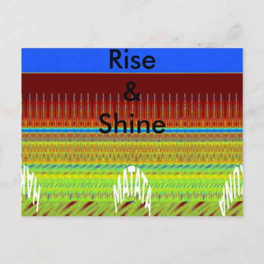 Modèle horizontal carte postale (Devant)