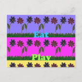 Modèle horizontal carte postale (Devant)