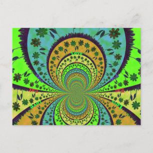 Modèle horizontal carte postale