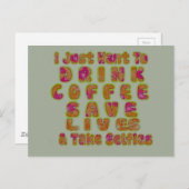 Modèle horizontal carte postale (Devant / Derrière)