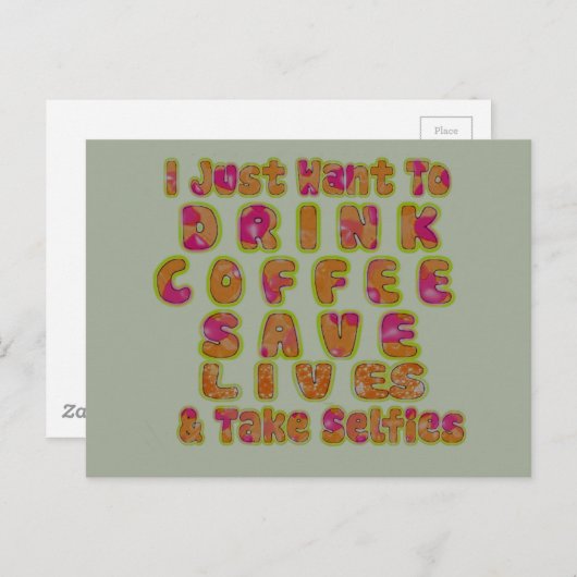 Modèle horizontal carte postale (Devant / Derrière)