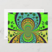 Modèle horizontal carte postale (Devant / Derrière)