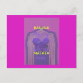 Modèle horizontal carte postale (Devant)