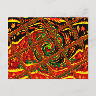 Modèle horizontal carte postale