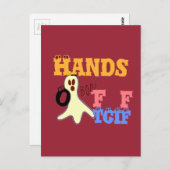 Modèle horizontal carte postale (Devant / Derrière)