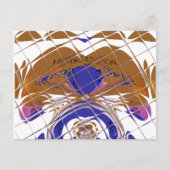 Modèle horizontal carte postale (Devant)