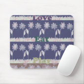 Modèle horizontal de tapis de souris (Avec souris)
