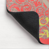 Modèle horizontal de tapis de souris (Coin)