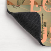 Modèle horizontal de tapis de souris (Coin)