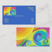 " Modèle inoubliable de carte de visite (Devant / Derrière)