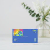 " Modèle inoubliable de carte de visite (Debout devant)