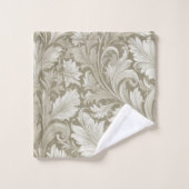 Modèle Inspiré de William Morris (Gant de toilette)