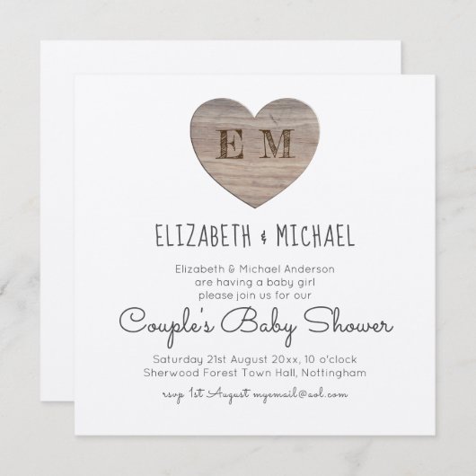 MODÈLE INVITATION 7 (Devant / Derrière)