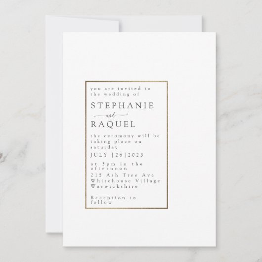 MODÈLE INVITATION 8 (Devant)