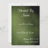 Modèle Invitation baby shower (Dos)