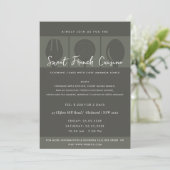 MODÈLE INVITATION DE CLASSE DE CUISINE DE LA PLAQU (Debout devant)