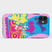 modèle iPhone 4/4S coque - Customisé (Dos (Horizontal))