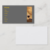 modèle italien de carte de visite (Devant / Derrière)