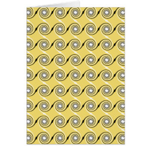 Modèle jaune et noir et blanc de remous