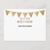 Modèle Joyeux Anniversaire (Devant)