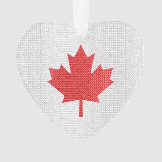 Modèle Knit Maple Leaf Tricot Motif (devant)