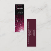 Modèle maigre de carte de profil de jungle de (Devant / Derrière)